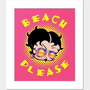 BETTY BOOP - Beach please 2.0 Posters and Art